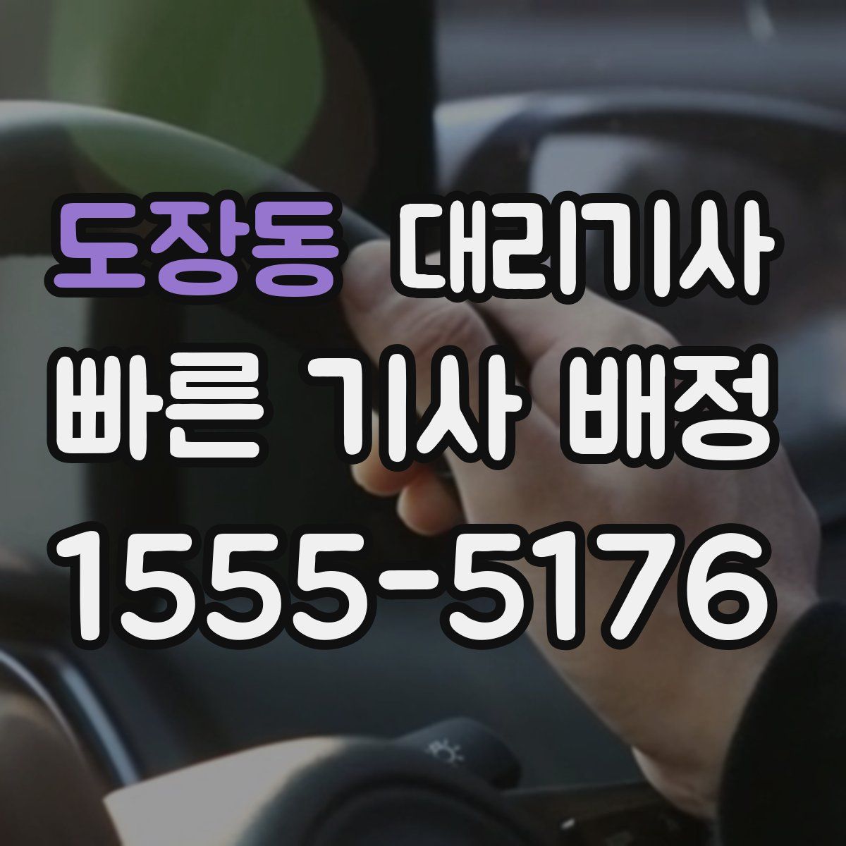 도장동 대리기사