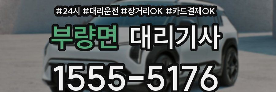 부량면 대리기사