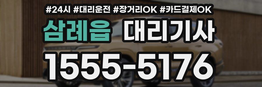 삼례읍 대리기사