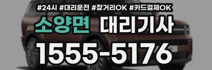 소양면 대리기사