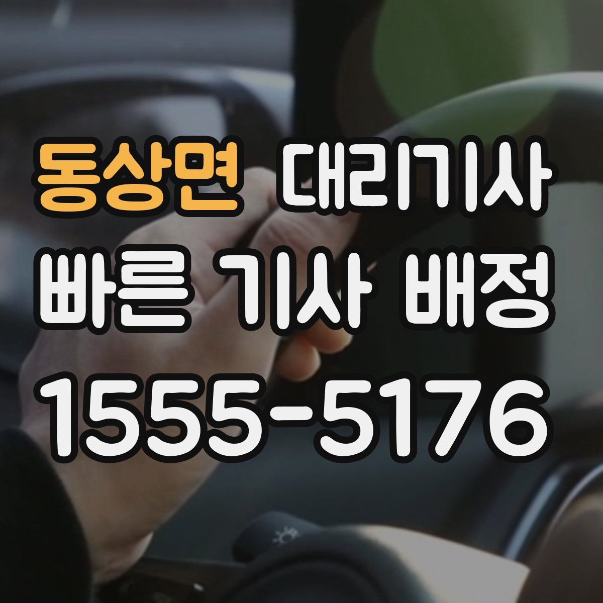 동상면 대리기사