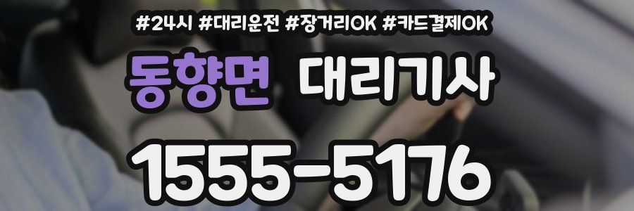 동향면 대리기사
