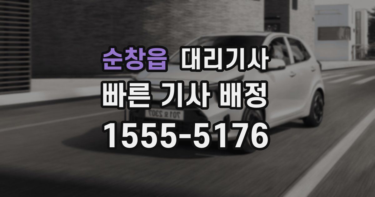 순창읍 대리기사