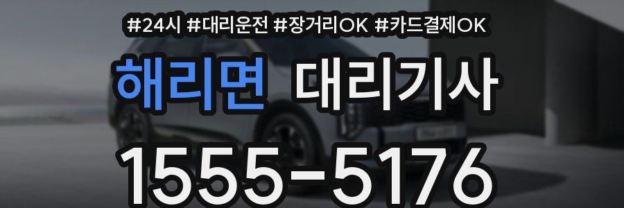 해리면 대리기사