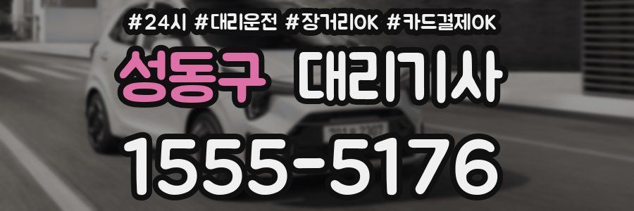 성동구 대리기사