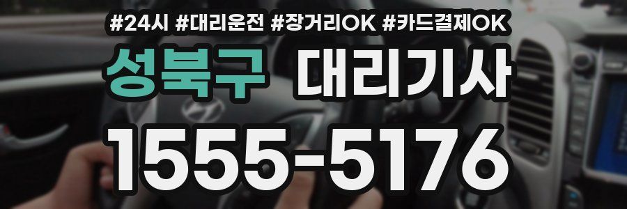 성북구 대리기사