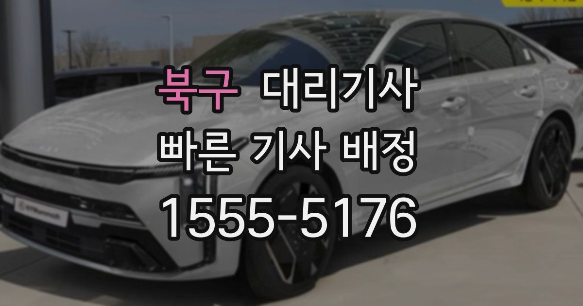 북구 대리기사