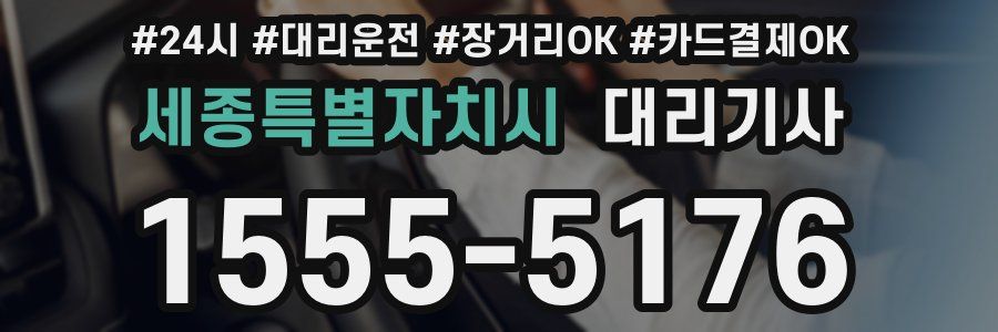 세종특별자치시 대리기사