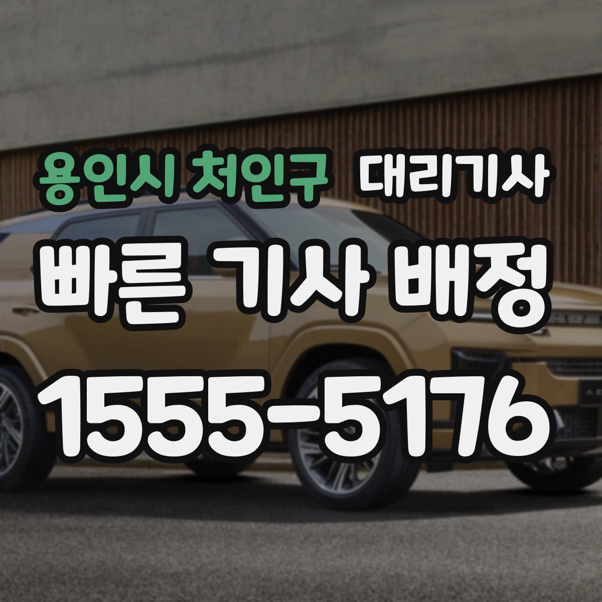 용인시 처인구 대리기사