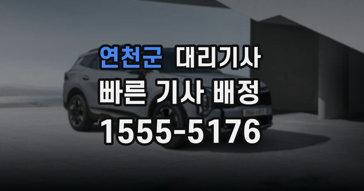 연천군 대리기사