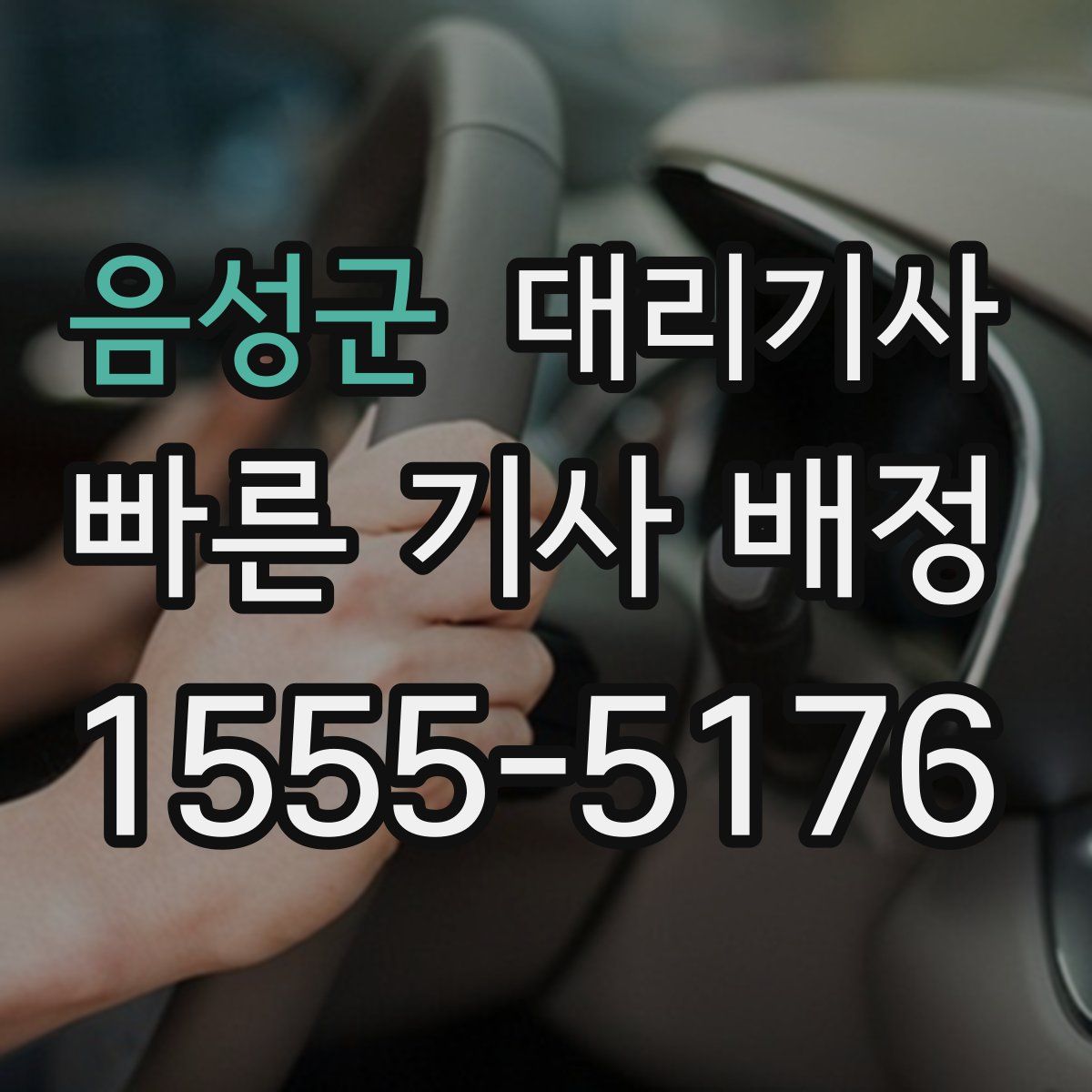 음성군 대리기사