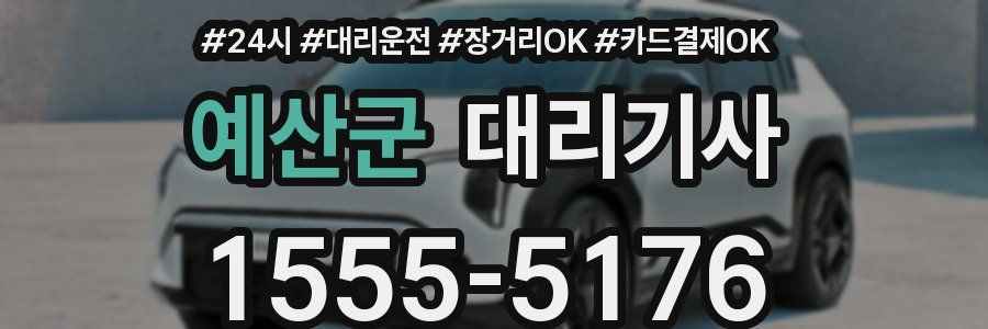 예산군 대리기사