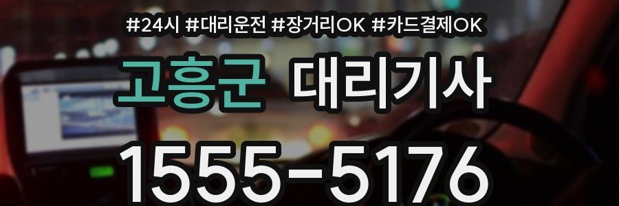 고흥군 대리기사