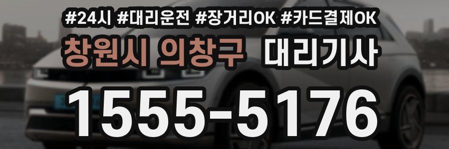 창원시 의창구 대리기사