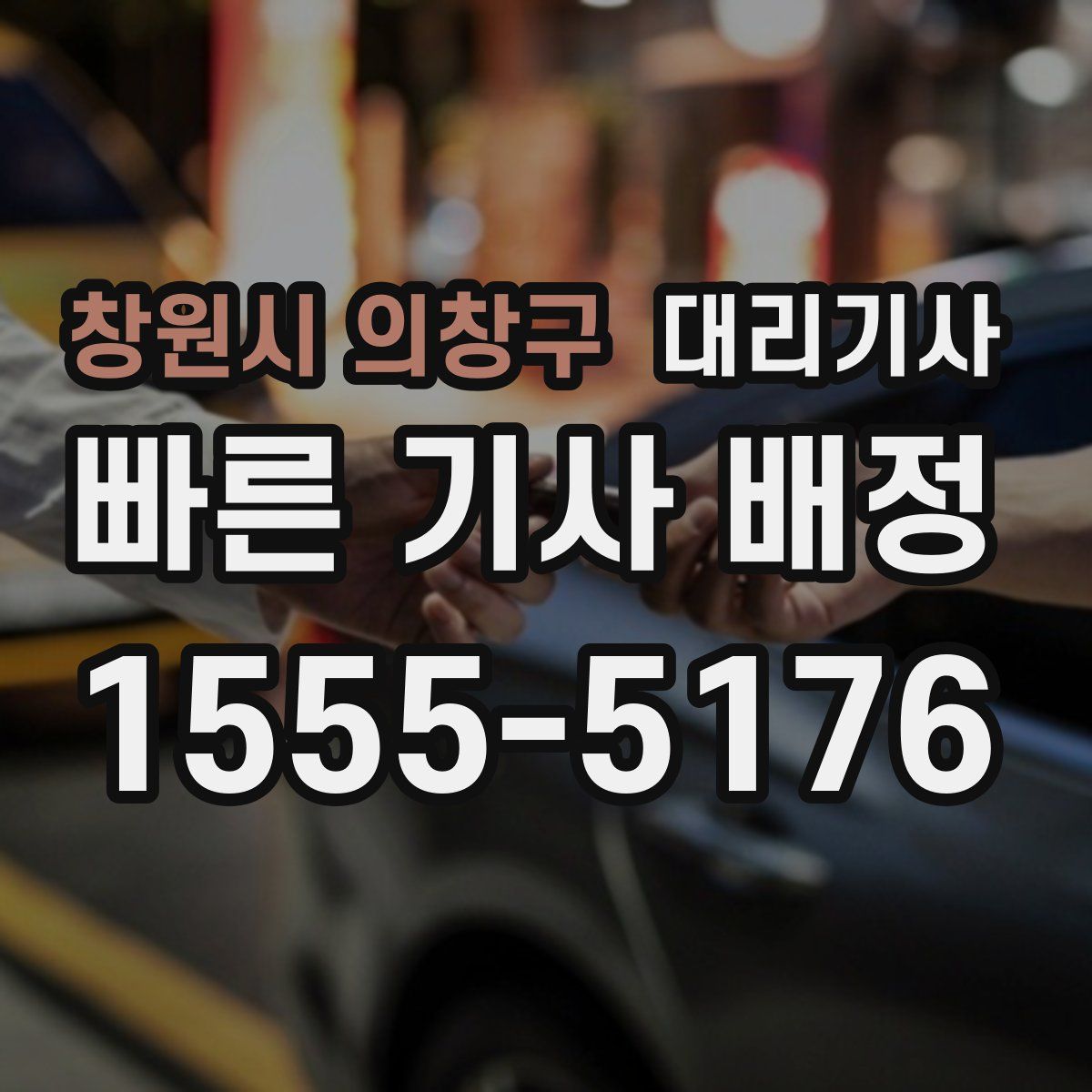 창원시 의창구 대리기사