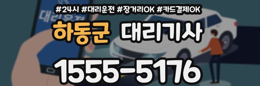하동군 대리기사