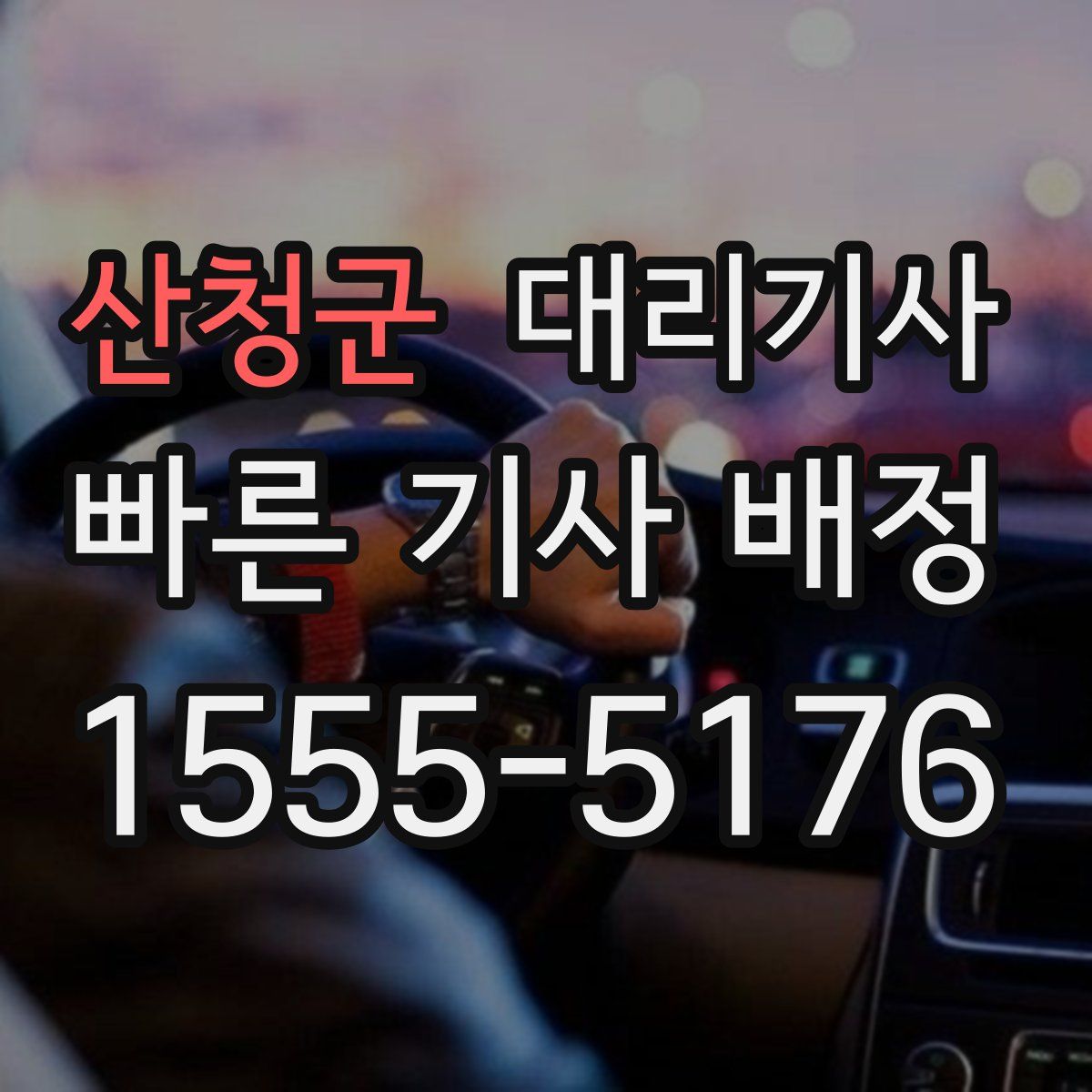 산청군 대리기사