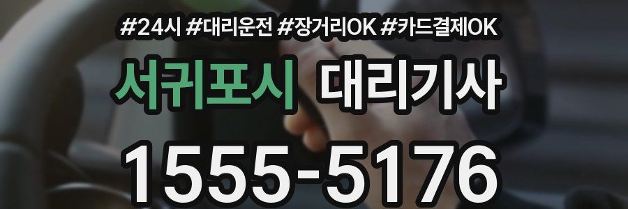 서귀포시 대리기사