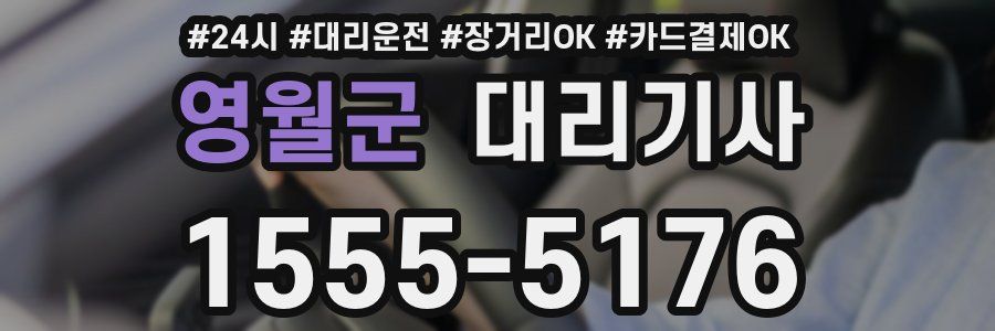 영월군 대리기사
