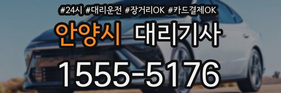 안양시 대리기사