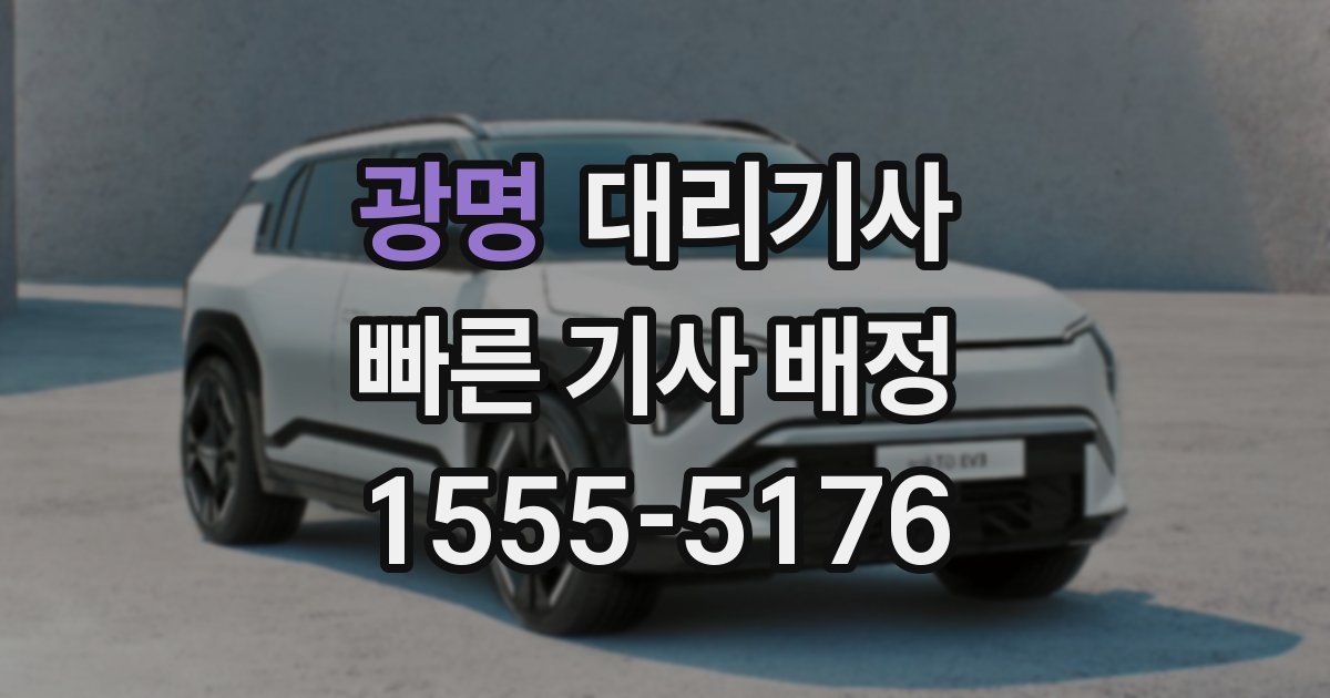 광명 대리기사