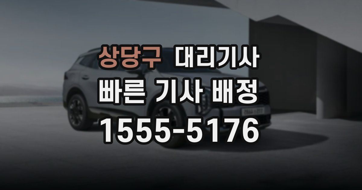 상당구 대리기사