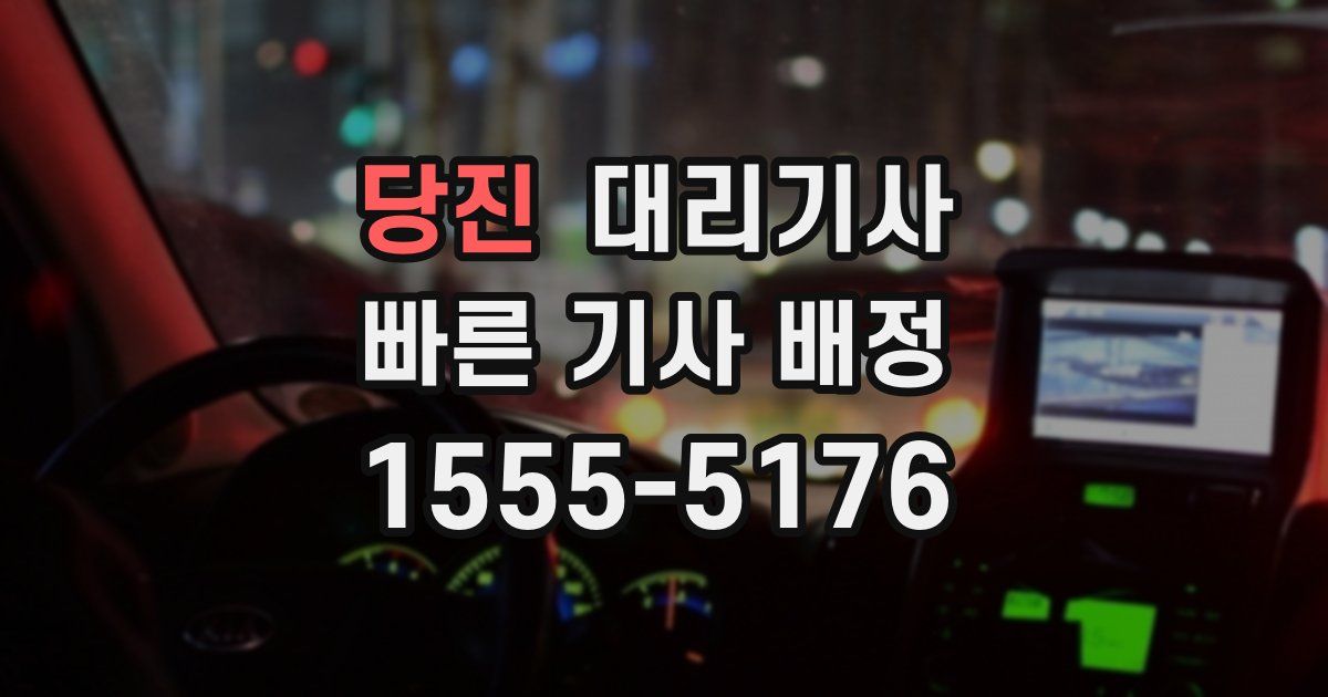 당진 대리기사
