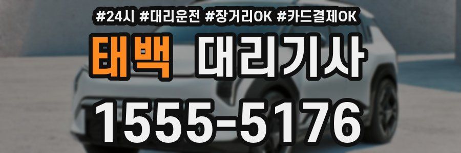 태백 대리기사