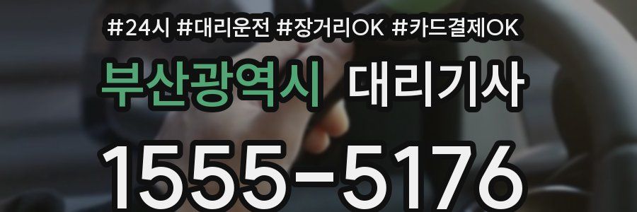부산광역시 대리기사