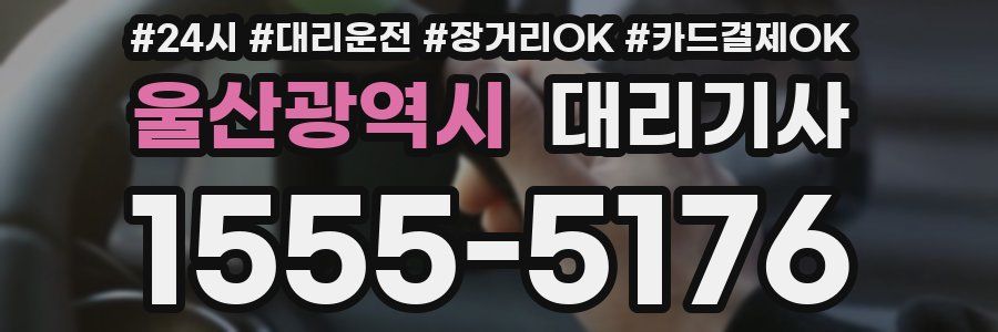 울산광역시 대리기사