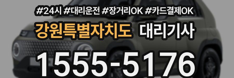 강원특별자치도 대리기사