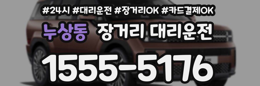 누상동 장거리 대리운전