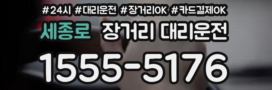 세종로 장거리 대리운전
