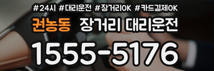 권농동 장거리 대리운전