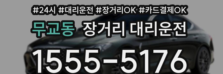 무교동 장거리 대리운전