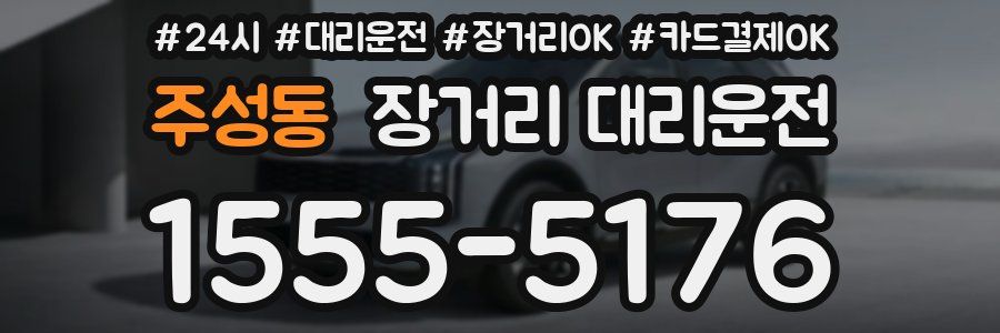 주성동 장거리 대리운전