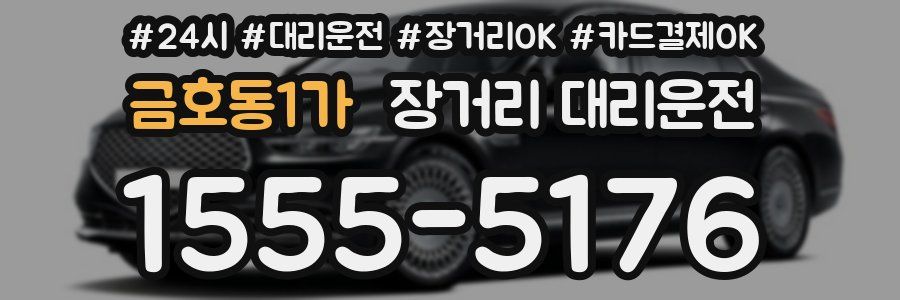 금호동1가 장거리 대리운전