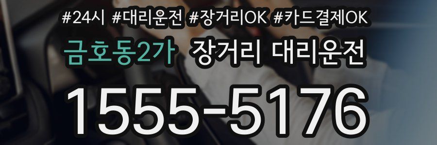 금호동2가 장거리 대리운전