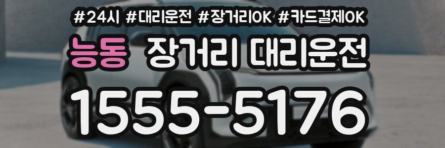 능동 장거리 대리운전