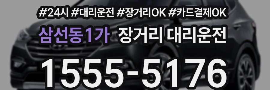 삼선동1가 장거리 대리운전