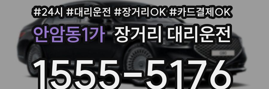 안암동1가 장거리 대리운전