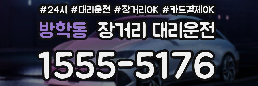 방학동 장거리 대리운전