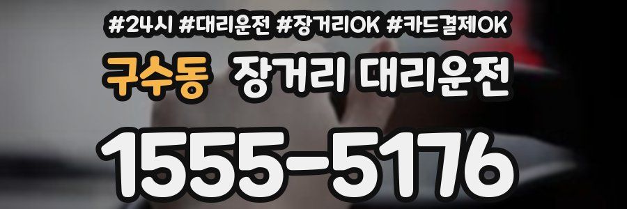 구수동 장거리 대리운전