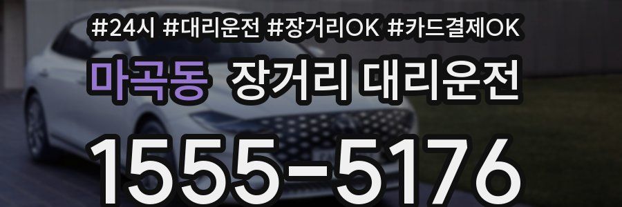 마곡동 장거리 대리운전