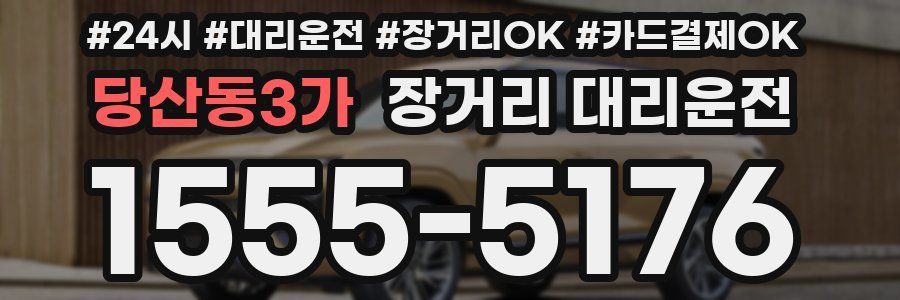 당산동3가 장거리 대리운전