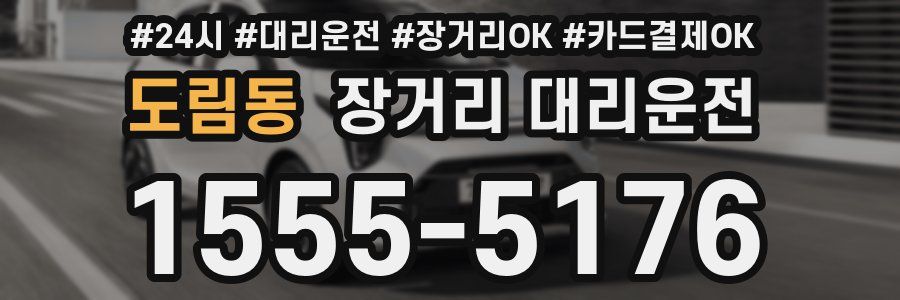 도림동 장거리 대리운전