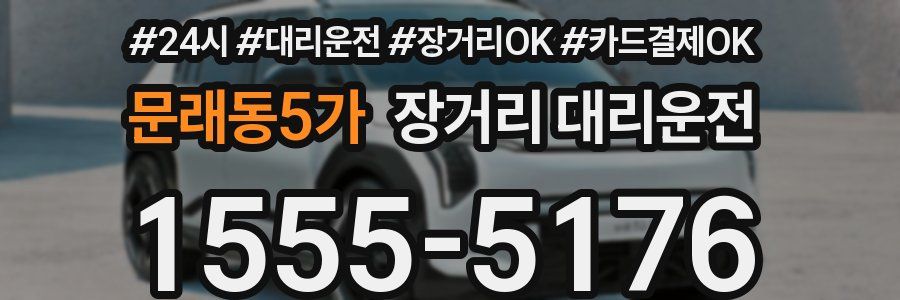 문래동5가 장거리 대리운전
