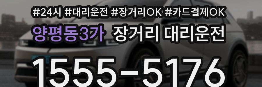 양평동3가 장거리 대리운전