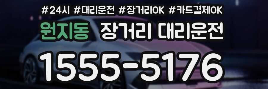 원지동 장거리 대리운전