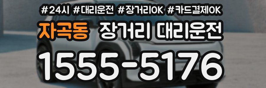 자곡동 장거리 대리운전